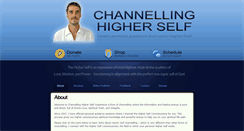 Desktop Screenshot of channellinghigherself.com